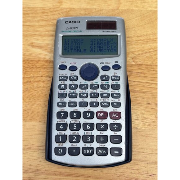 Casio FX-115ES Scientific Calculator Natural Display Solar/Battery Dual Power Wi - Picture 4 of 6